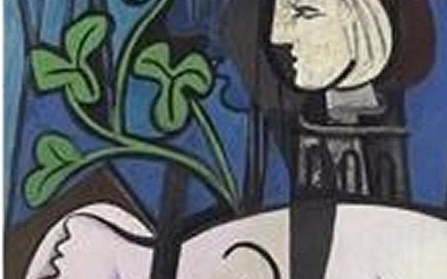 A modernist painting at auction