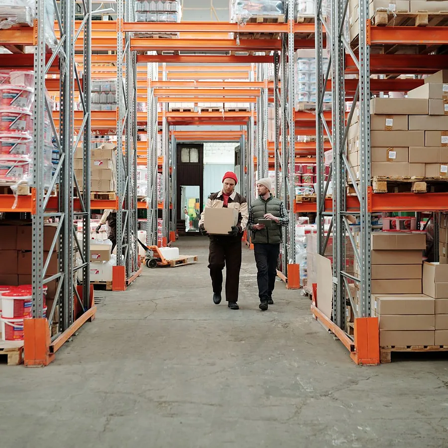A distribution warehouse