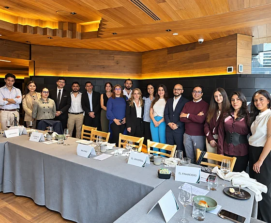 A Dubai delegation meeting international partners